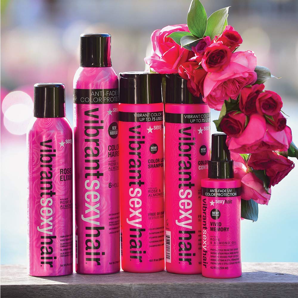 SexyHair Vibrant Rose Elixir Hair & Body Dry Oil Mist, 5.1 Oz