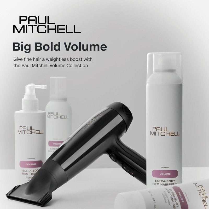 Paul Mitchell Extra-Body Hairspray, Flexible Hold, Maximum Volume + Humidity Resistance, For Fine Hair, 9.5 oz