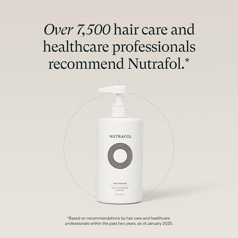 Nutrafol Shampoo - Hydrating Formula for Thinning Hair | Improves Volume & Strength, Color Safe, Sulfate Free