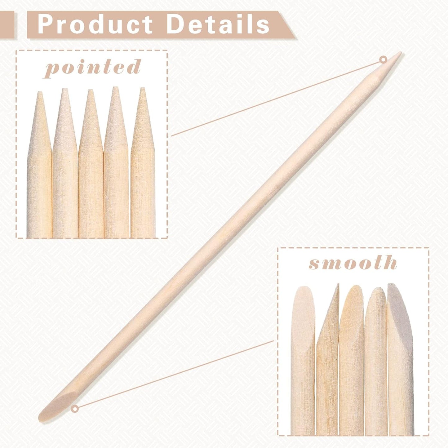Mini Wooden Wax Applicator Sticks - Perfect for Eyebrow, Lip & Nose Hair Removal | 2400 Pieces for Smooth Skin
