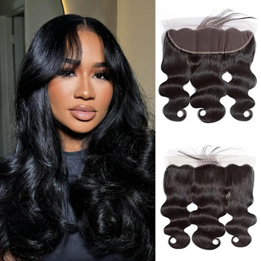 Body Wave Bundles Human Hair 12 14 16 Inch Human Hair Bundles 100% Unprocessed Brazilian Virgin Weave 3 Bundles Extensions Natural Black
