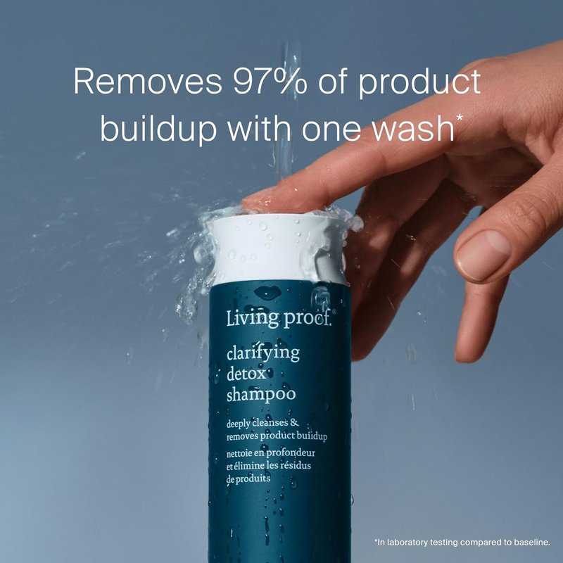 Living Proof Clarifying Detox Shampoo & Restore Repair Mask | Hair Reset Duo for Healthy Locks