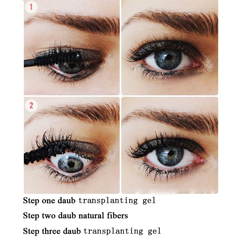 3D Silk Fiber Lash Mascara - Lengthening & Thickening, Waterproof & Smudge-Proof | All-Day Volume