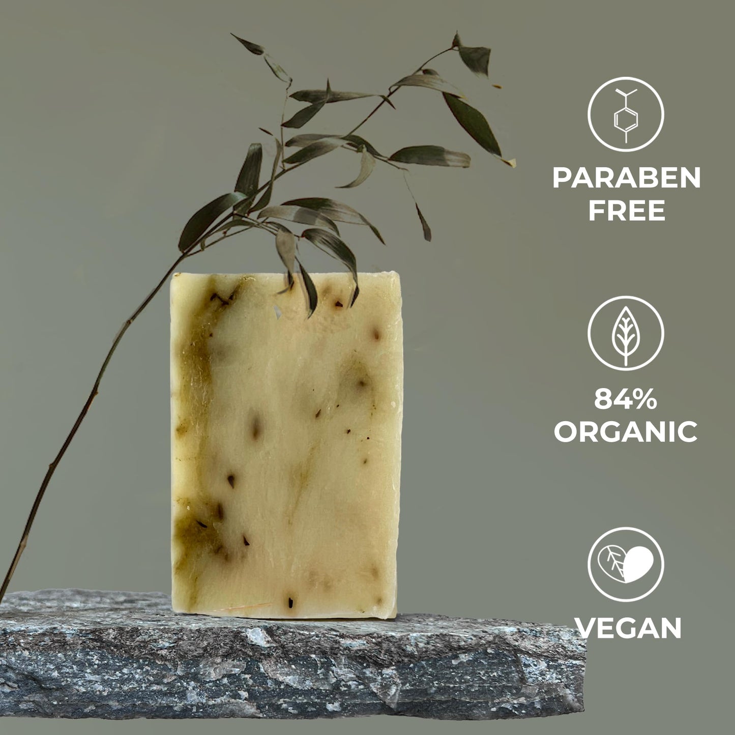 Sulina Shop Peppermint Tea Tree Bath Soaps, Calms & Soothes with Pure Extracts & Essential Oils, Skin Soothing, Moisturizing and Nourishing (Pack of 4, Peppermint Tea Tree)