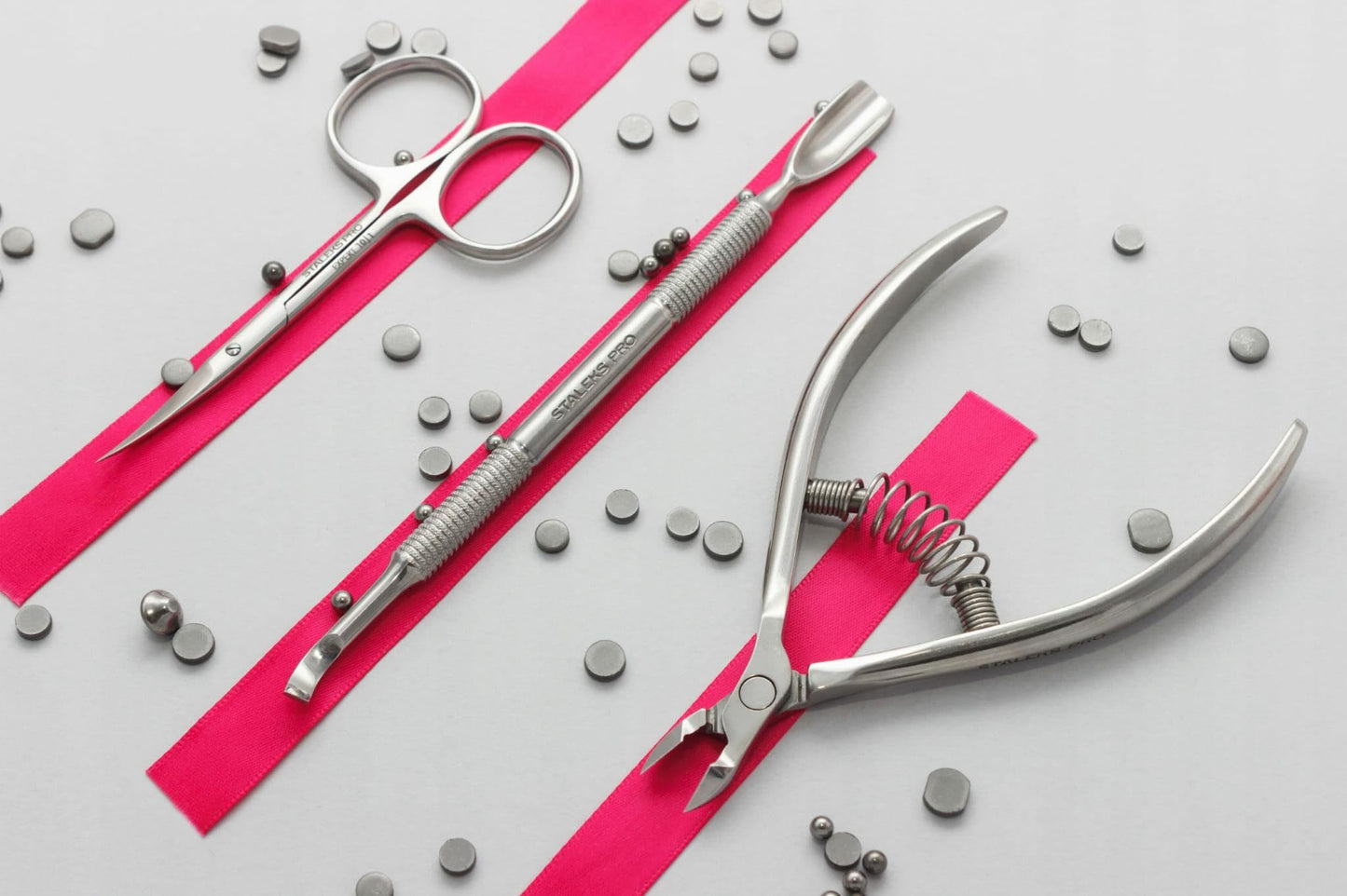 STALEKS PRO Smart 70 14mm Professional Nail Nippers – High Alloy Stainless Steel Nippers for Manicure & Pedicure