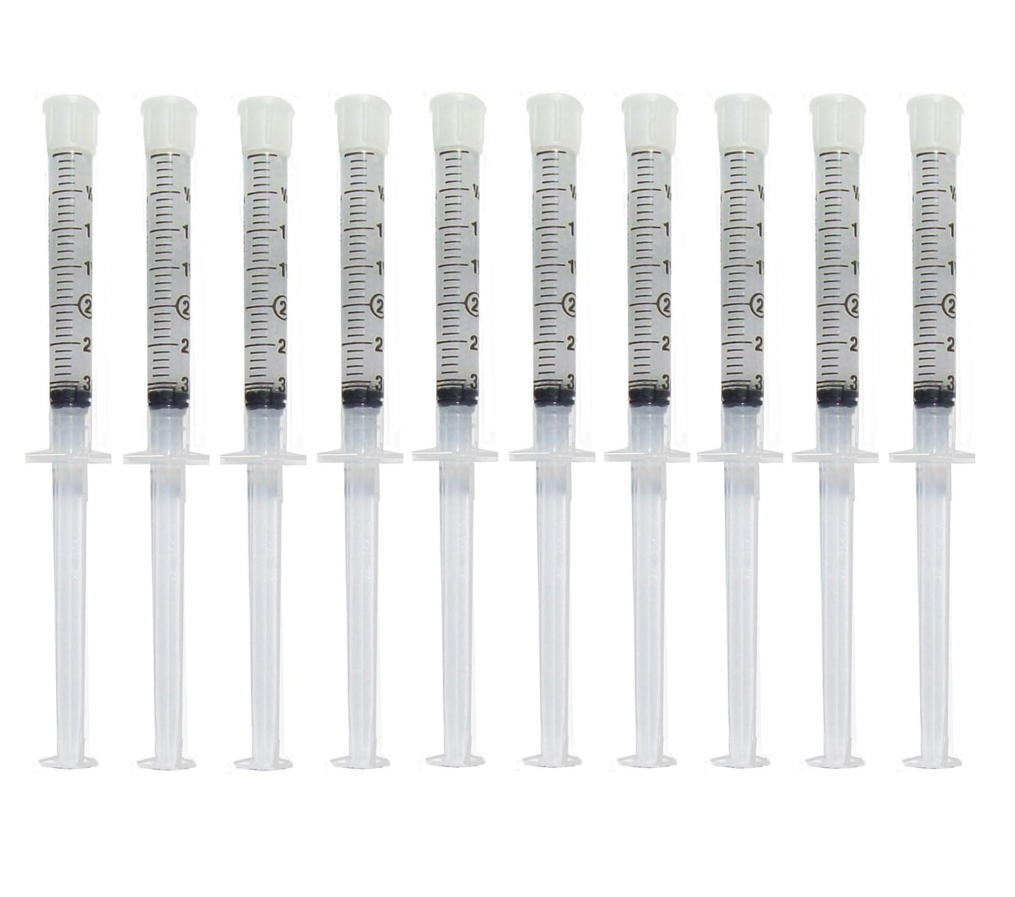Teeth Whitening Gel Syringe Dispensers - 22% Carbamide Peroxide | 10 x 3ml Tooth Bleaching Gel Syringes
