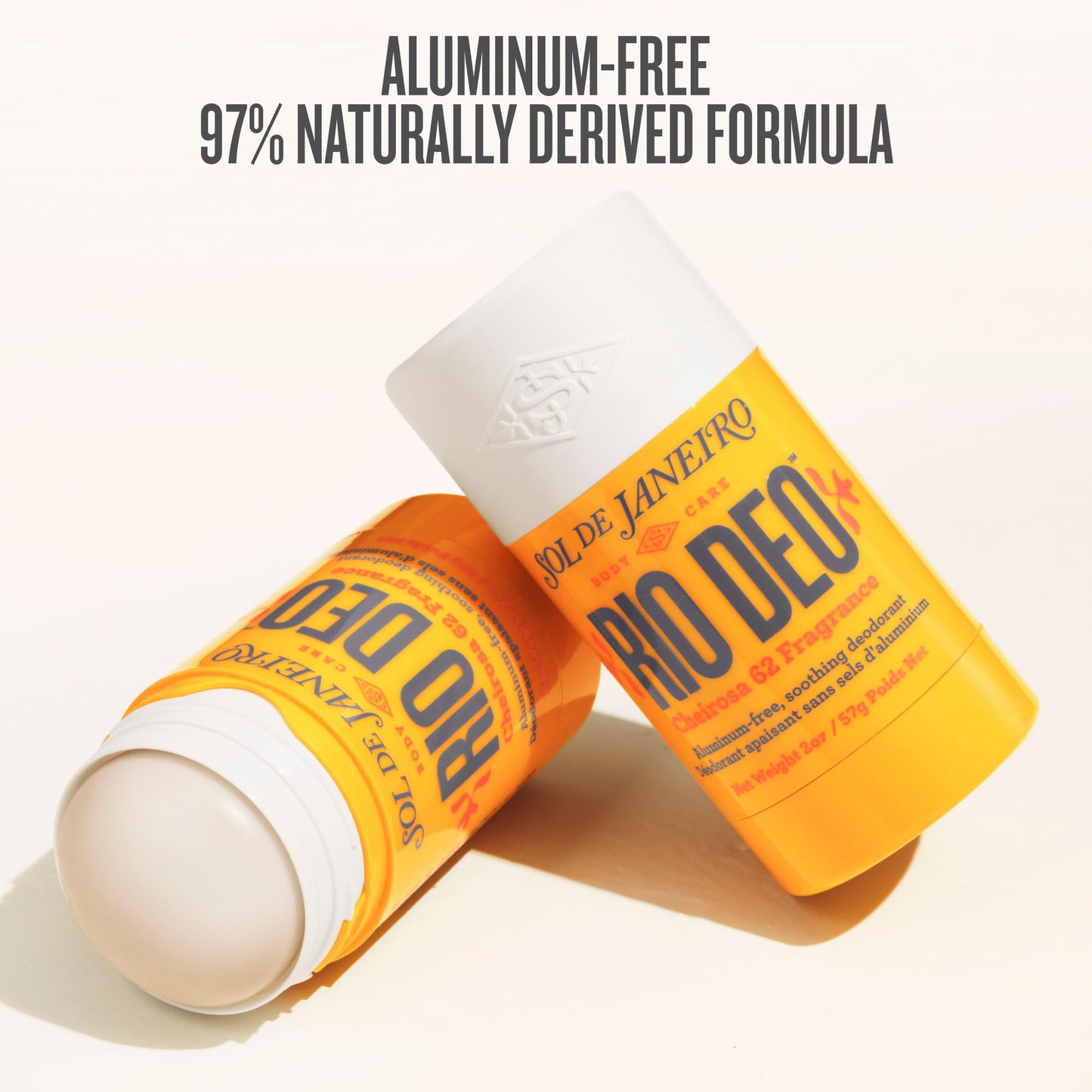 SOL DE JANEIRO Cheirosa 62 Rio Deo Aluminum-Free Deodorant with Refill Cartridge, Amazon Exclusive