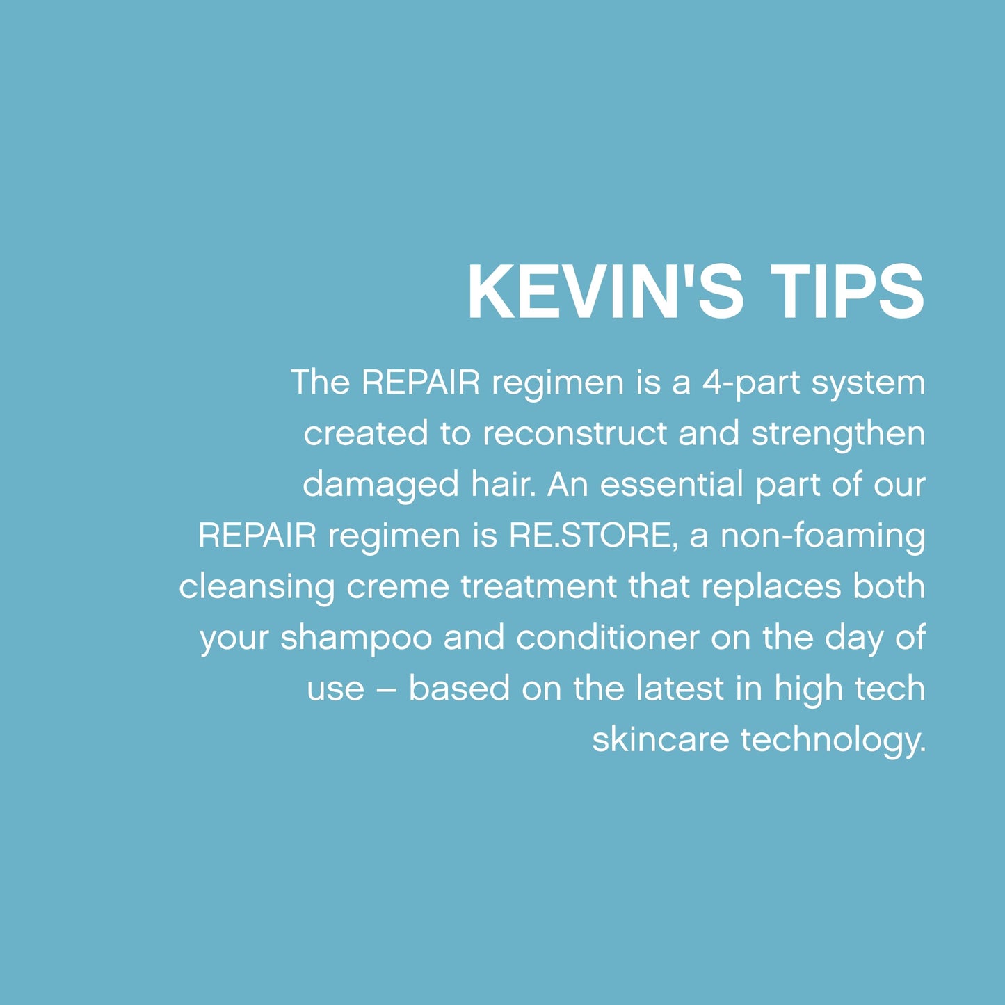 KEVIN.MURPHY RE.STORE - Cleansing Treatment - For Dry, Damaged & Overprocessed Hair - Damaged Hair Repair - With Amino Acids & Fruit Enzymes - Sulphate Free Hair Care - 200 mL / 6.7 fl oz