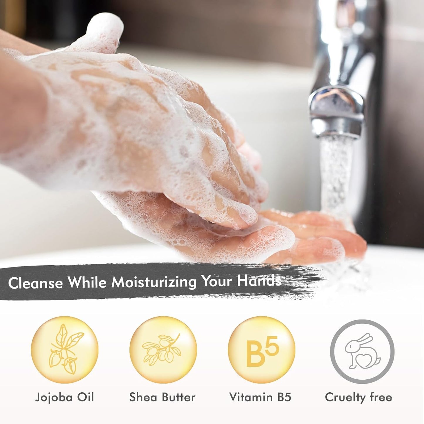 Eucalyptus & Mint Liquid Hand Soap Refill - Gentle, Moisturizing Formula | 750 ML Bottles, Pack of 3