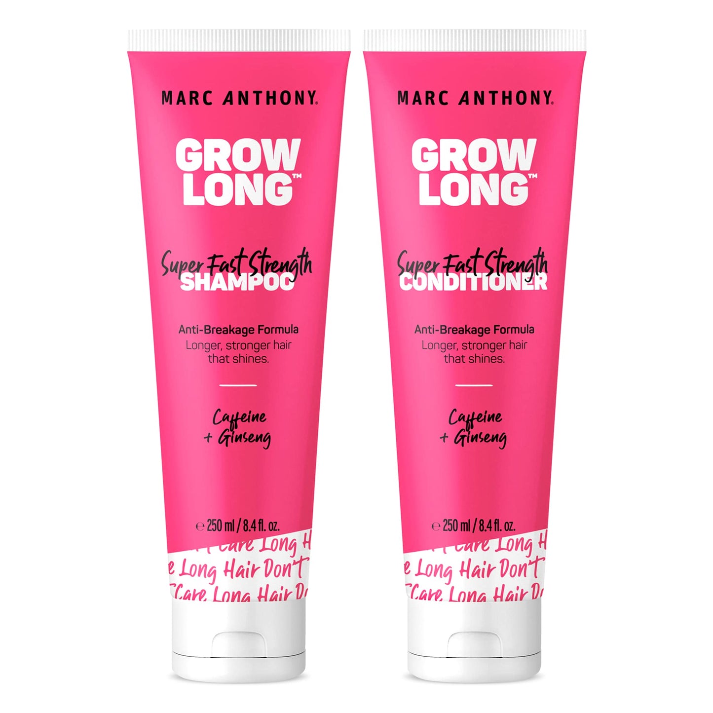 Marc Anthony Gift Set: 10 Oz Shampoo, Biotin Hair Mask, Leave-In Conditioner & Detangler for Dry, Damaged Hair - Grow Long Formula