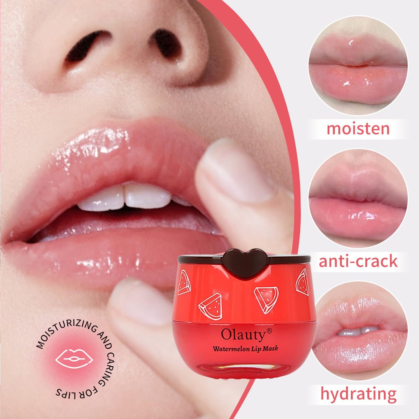 9 PCS Bee Lip Balm Honey Pot, Honey Lip Balm Bulk, Moisturising Sleep Lip Mask Overnight, Exfoliating Prevention Dry and Crack Lip Scrubs,Reduce Lip Lines, Wedding Gifts,Bulk Gifts
