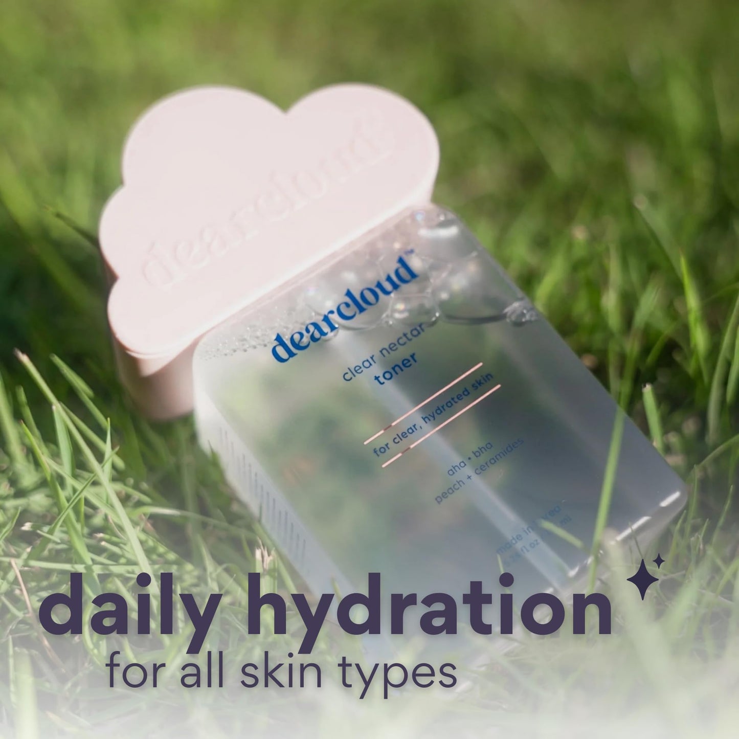 dearcloud Clear Nectar Toner – Exfoliating Korean Toner (5.24 oz)