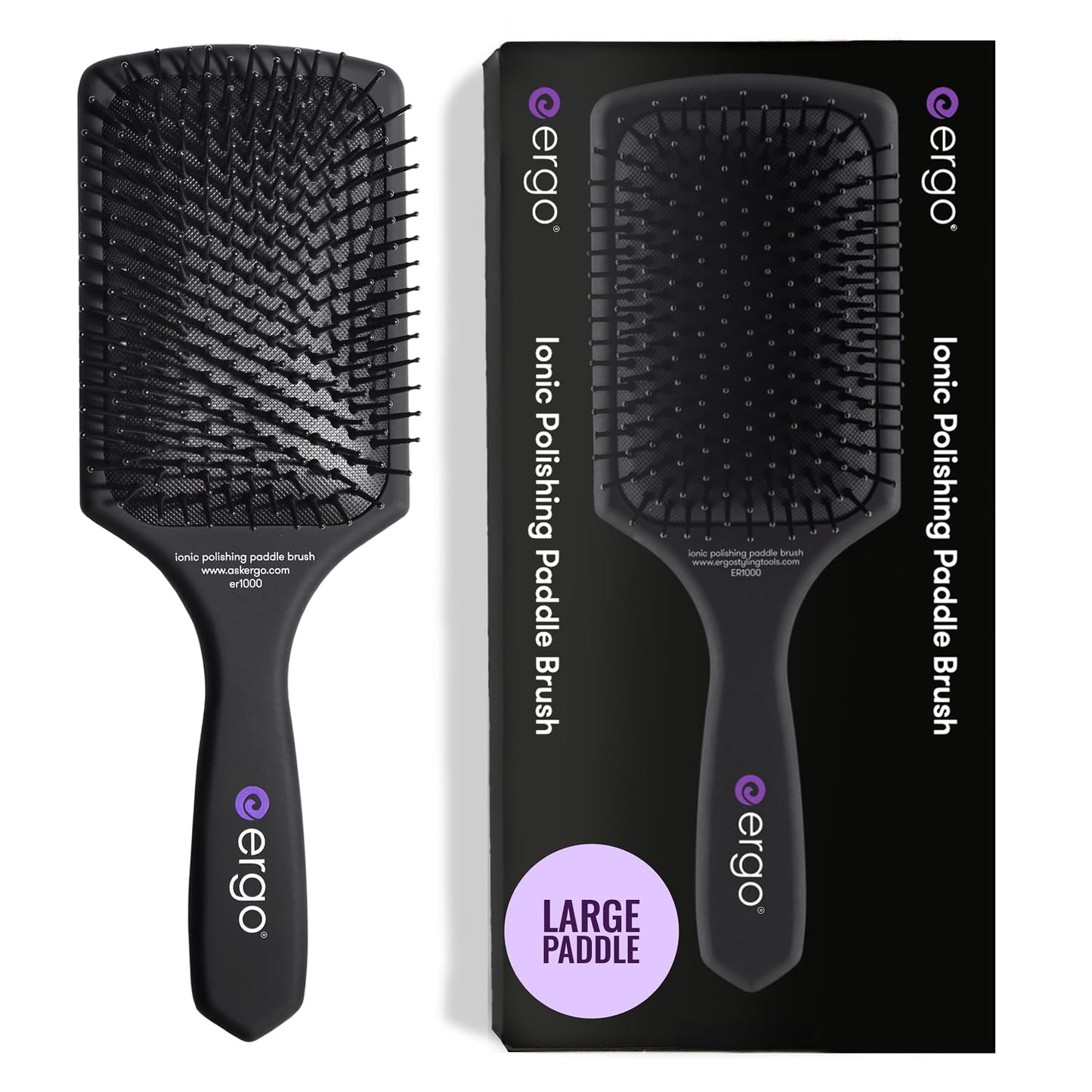 ERGO Professional Ionic Polishing Paddle Brush