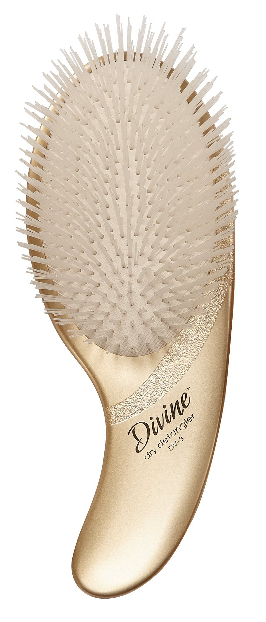 Olivia Garden Divine Paddle Brush for Women and Men - Professional Hair Brush for Thick and Fine Hair - Ideal for Straight, Wavy, and Curly Hair - Ergonomic Design