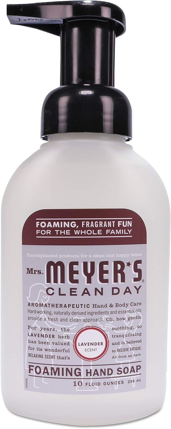 Caldrea Foaming Hand Soap - Lavender Scent, 10 Oz | Gentle & Nourishing Formula