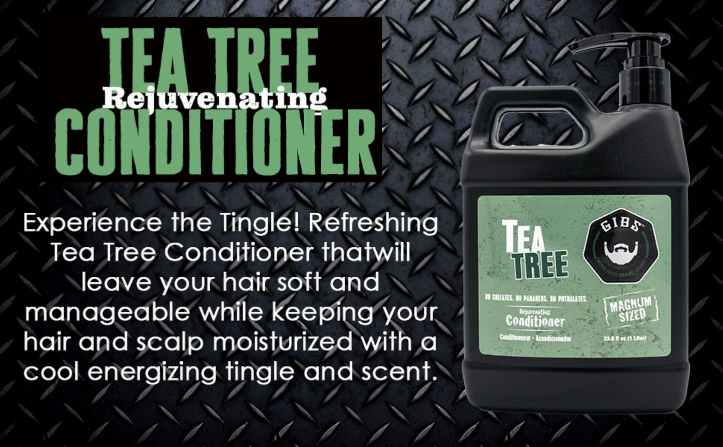 GIBS Grooming Tea Tree Conditioner, 12 fl. oz.