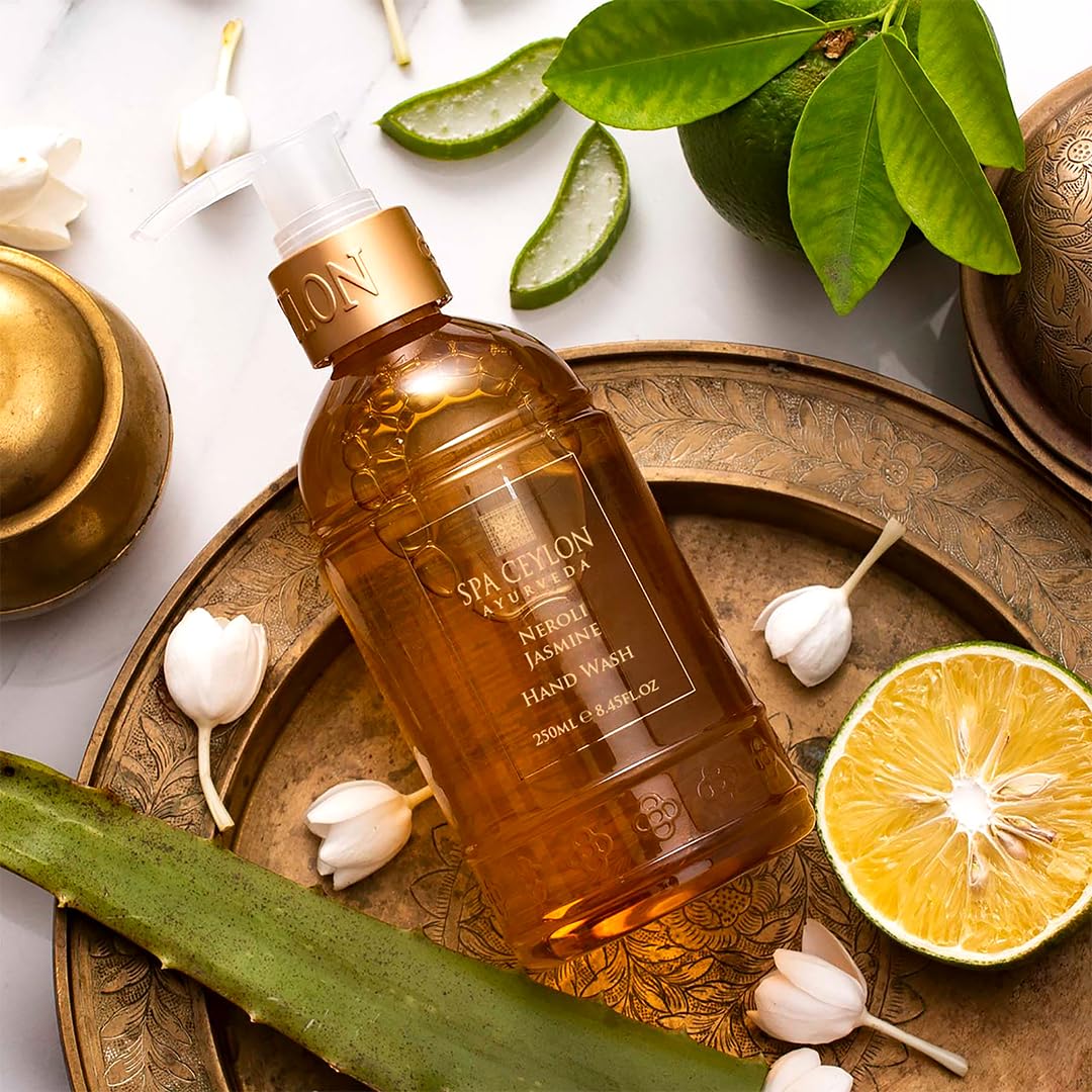SPA CEYLON Neroli Jasmine Gentle Hand Wash | Hydrating Handwash Luxury Hand Care | Floral Fragrance | Soft And Smooth (Pack of 2)