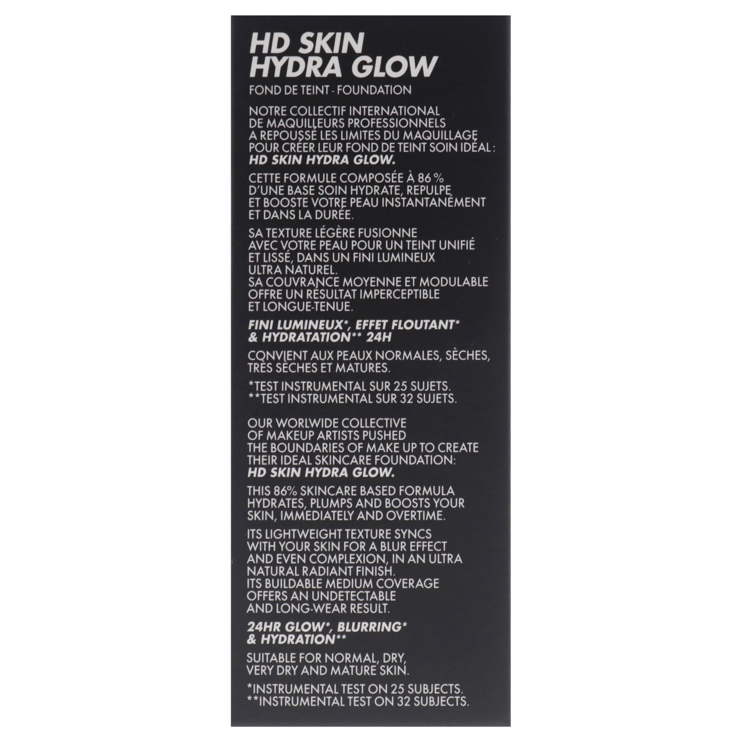 HD Skin Hydra Glow - 2Y32 Warm Caramel by Make Up For Ever for Women - 1 oz Foundation