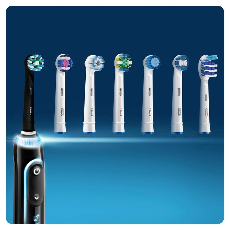Oral-B CrossAction Toothbrush Heads - 16 Degree Bristles for Superior Cleaning