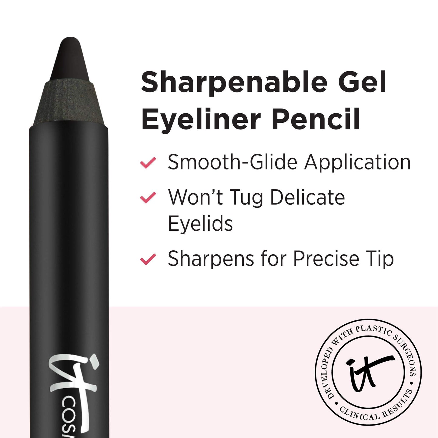 IT Cosmetics Superhero Gel Eyeliner - Super Black (intense ultra-black)