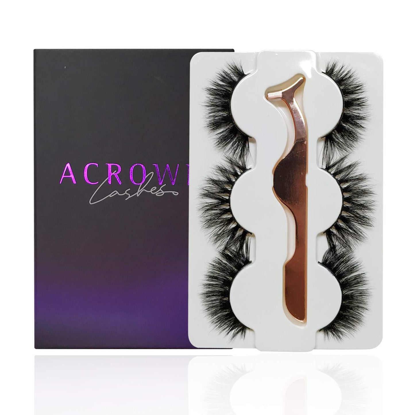 ALICROWN False Eyelashes - Wispy Flutter Faux Mink Lashes for Long Volume | Natural Look