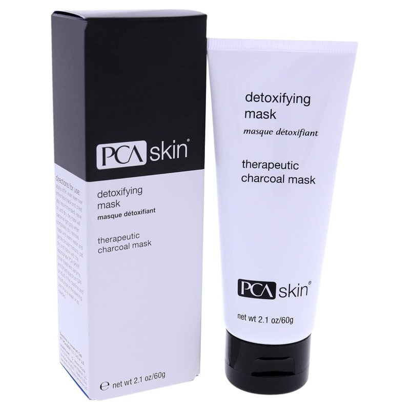 PCA SKIN Detoxifying Face Mask - Charcoal & Clay Treatment for Pore Minimization | 2.1 oz