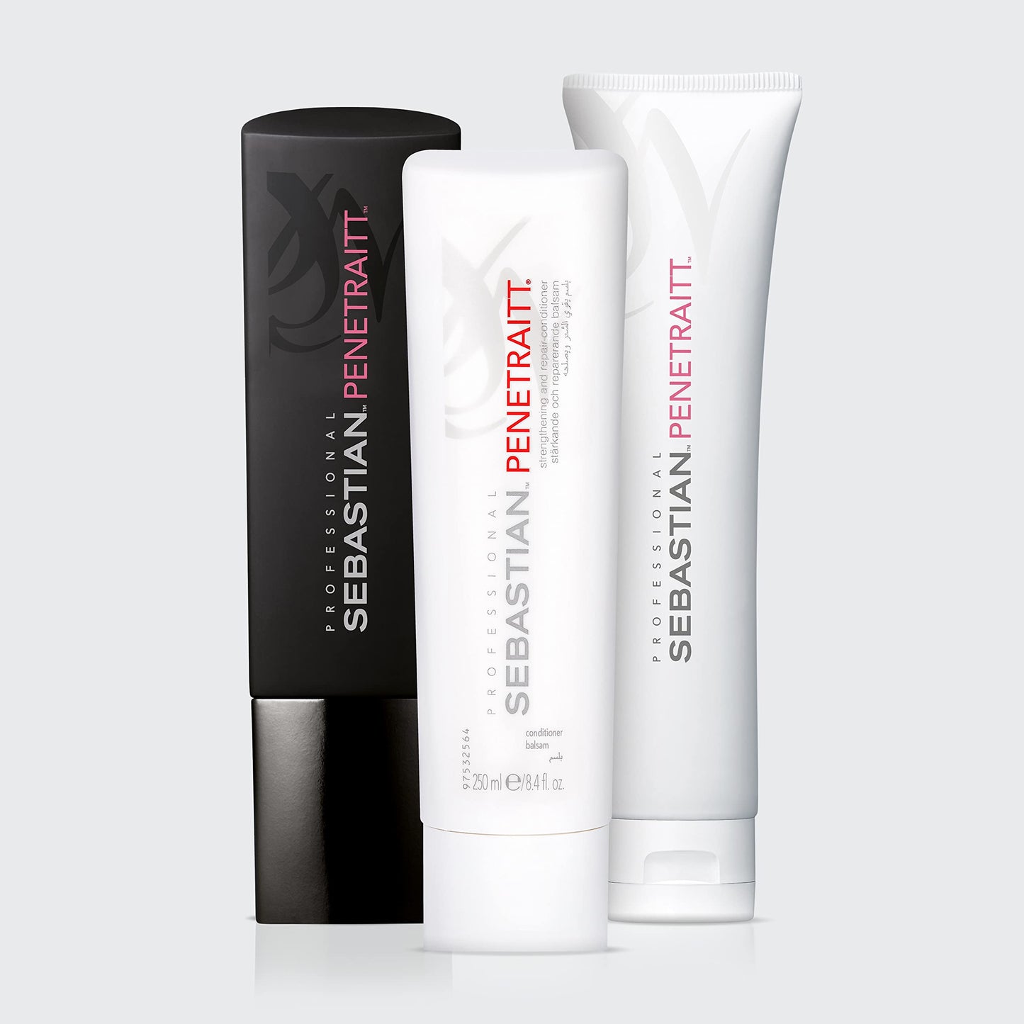 Sebastian Professional Penetraitt Conditioner | Strengthening & Repair with Deep Moisturizing | For Damaged & Colored Hair | 8.4 fl oz