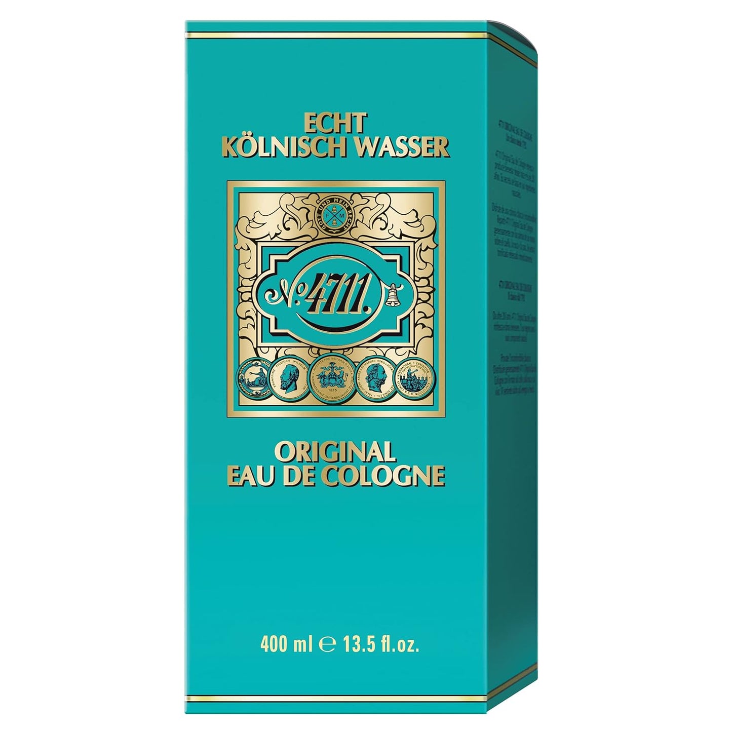 Muelhens 4711 Cologne for Unisex - Classic Citrus Fragrance | 13.5 Fl Oz