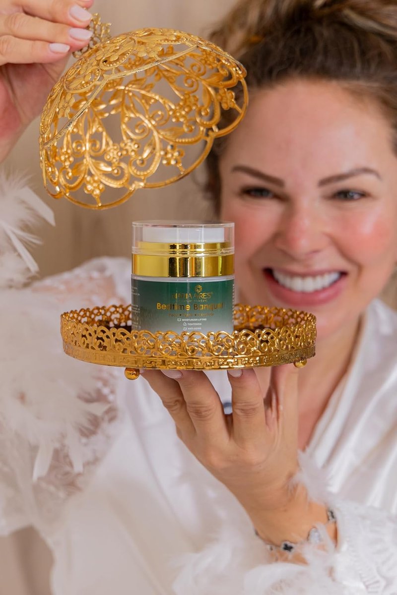 Anti-Aging Moisturizer | Bedtime Banquet Face & Neck Cream - 1.7 fl oz