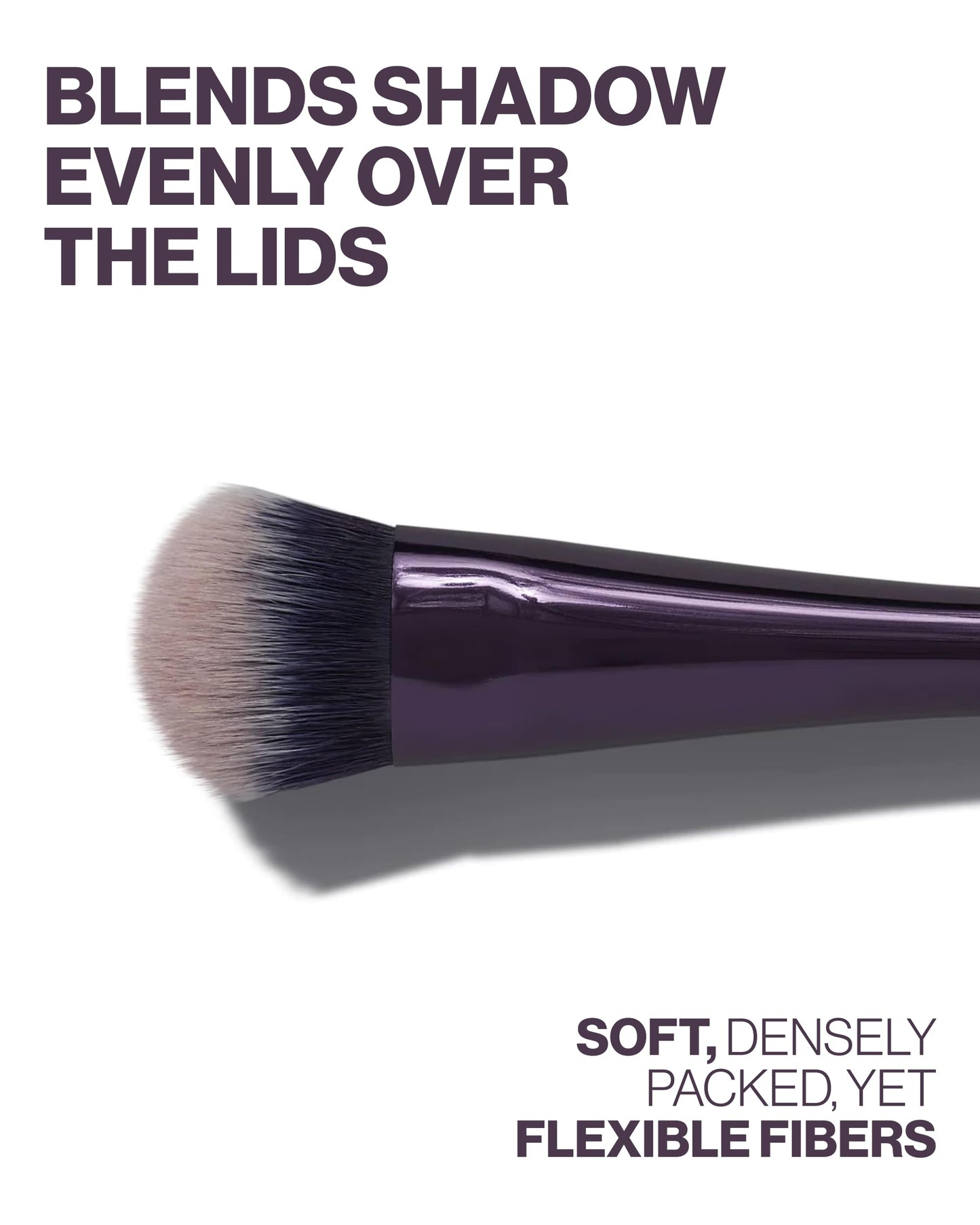 Anisa Beauty Eye Fan All-Over Brush | Soft Dense Vegan Brush for Blending Cream, Liquid, and Powder Eyeshadow | Fan-Shaped Head for All-Over Lid and Detailed Crease Application | Cruelty-Free