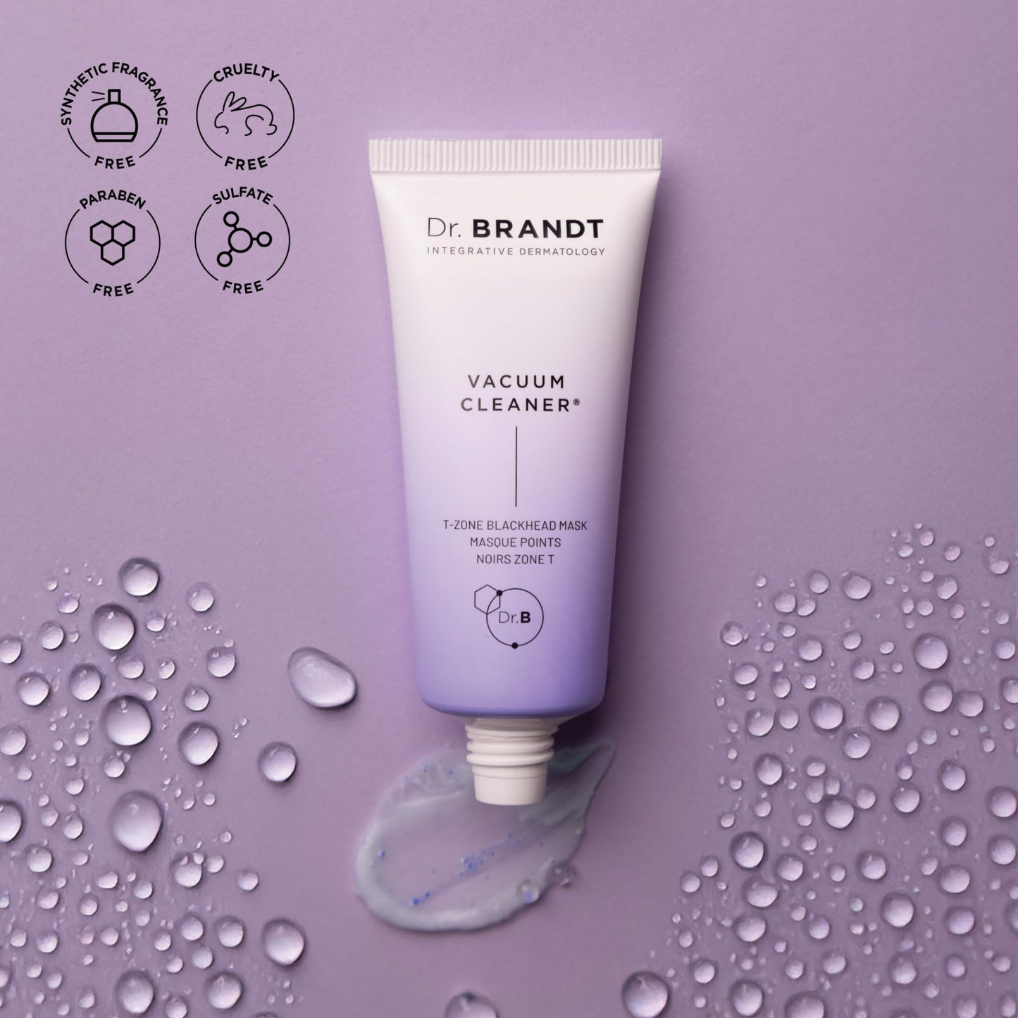Dr. Brandt Pores No More Vacuum Cleaner - Pore-Purifying Mask to Unclog & Shrink Pores - 1 oz