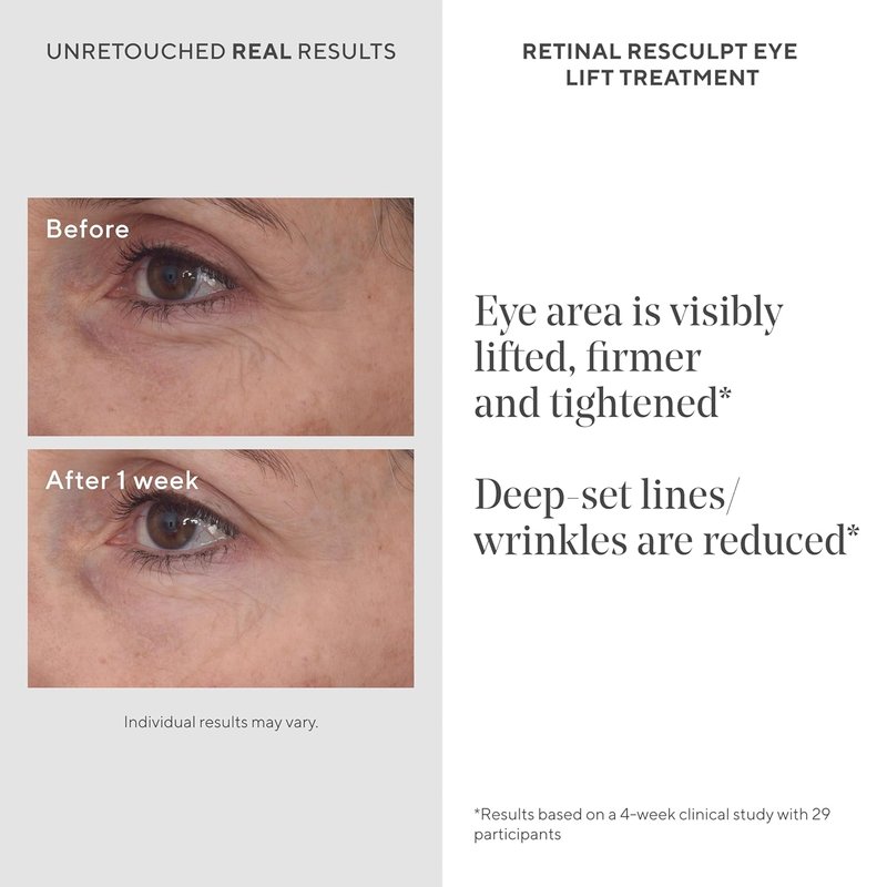 Murad Retinal Body & Eye Combo | ReSculpt Treatments for Crepey Skin, Cellulite & Wrinkles - Set of 2