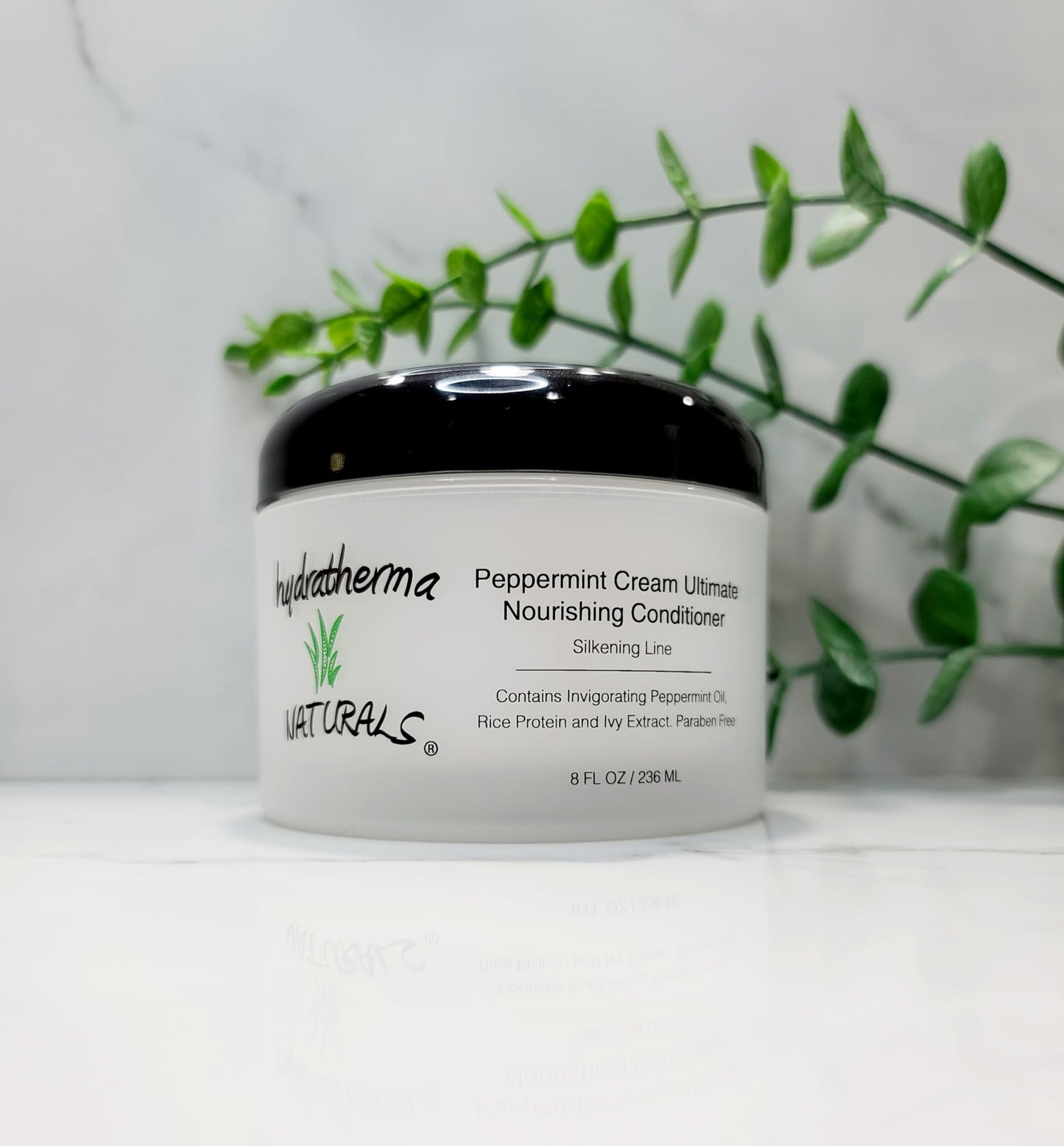 Hydratherma Naturals PEPPERMINT CREAM ULTIMATE NOURISHING CONDITIONER 8 oz