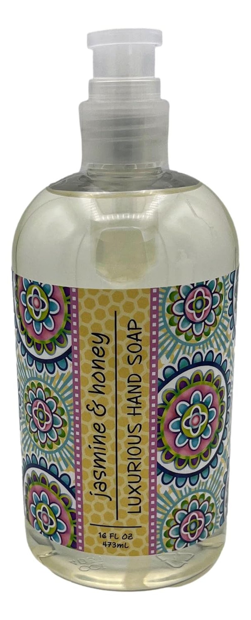 Jasmine & Honey Hand Soap and Shea Butter Lotion Set - 16 Oz Each | Luxurious Moisturizing Duo