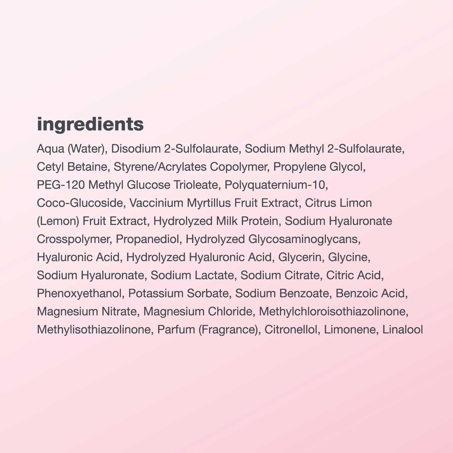 milk_shake Insta.Light Shampoo - Strengthening Shampoo with Filler Effect
