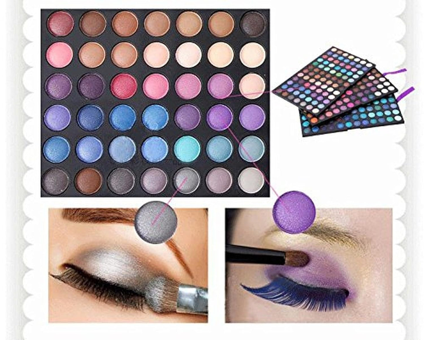 DISAAR 252 Colors Eyeshadow Palette - Professional Matte & Shimmer Makeup for Stunning Looks
