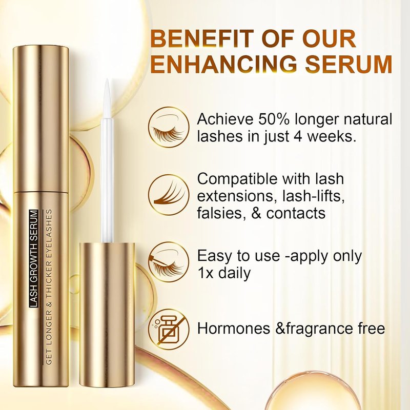 Eyelash Enhancing Serum - Botanical Blend Lash Conditioner for Fuller, Longer Lashes | 3ml
