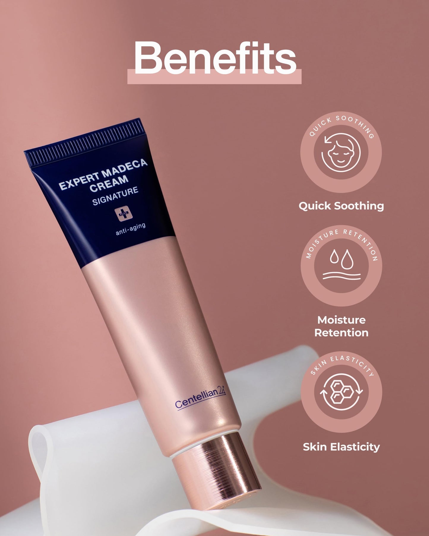 CENTELLIAN 24 Expert Cream (Core Firming, 1.69fl oz) - Premium Firming Moisturizer for Sagging, Dry, Sensitive Skin. Korean Skin Care. Centella Asiatica, TECA, Gotu Kola
