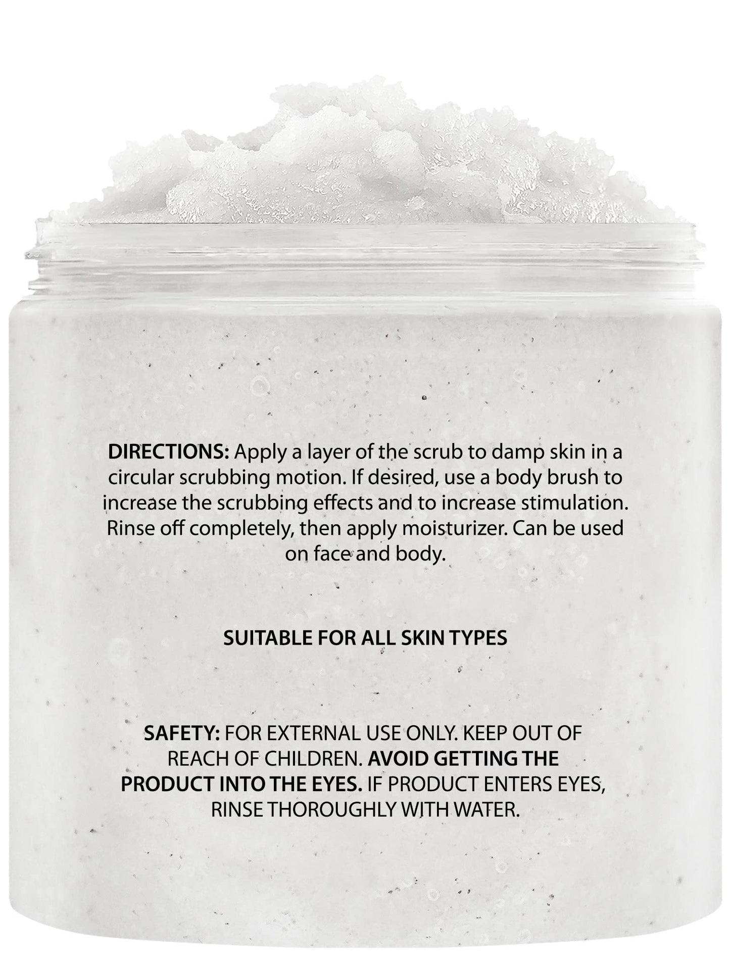 Brooklyn Botany Brown Sugar & Coconut Milk Body Scrub Set – Exfoliating and Moisturizing Face, Body, Hand & Foot Scrubs – 2 x 10 oz