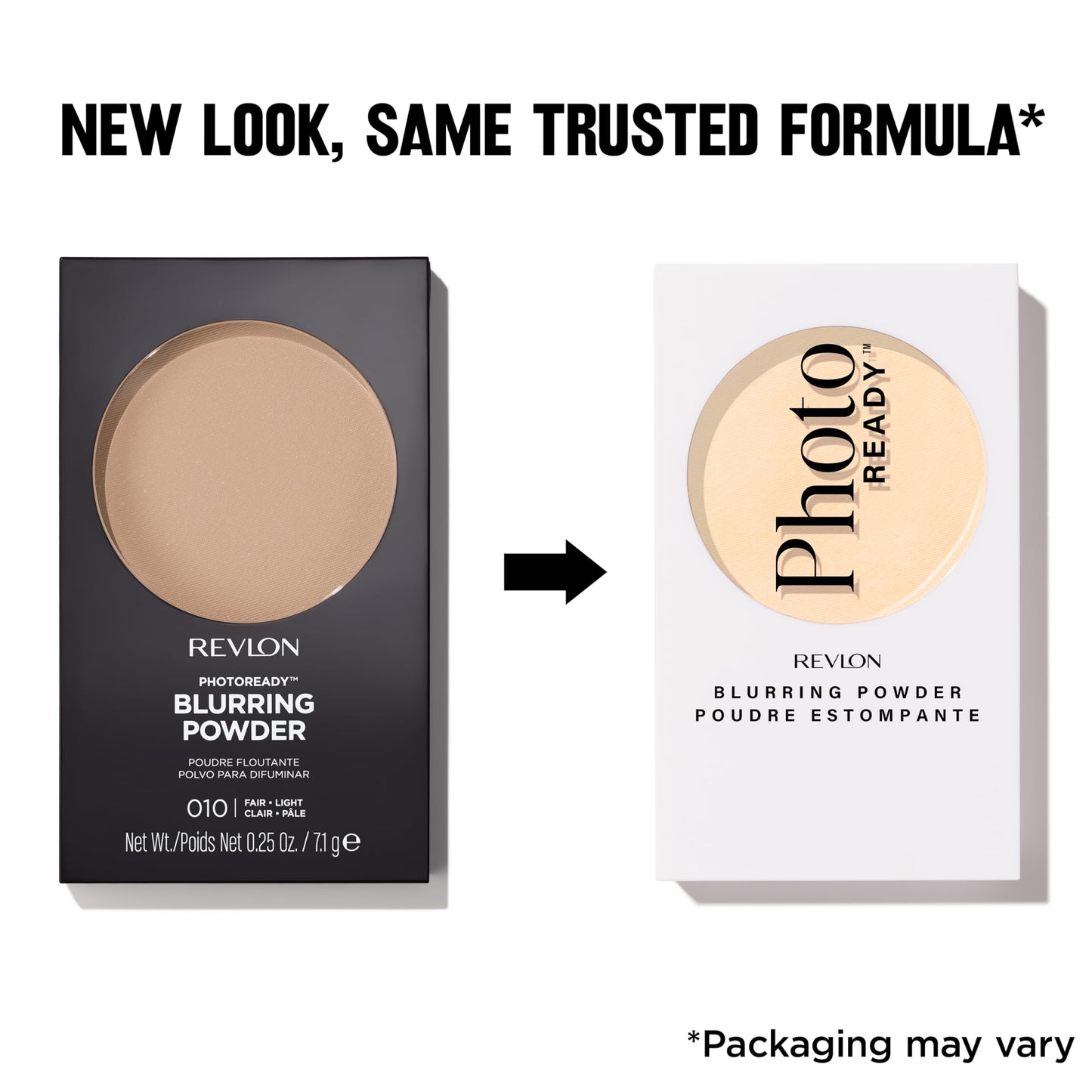Revlon PhotoReady Pressed Face Powder with Brush, Longwearing Oil Free, Fragrance Free, Noncomedogenic Makeup