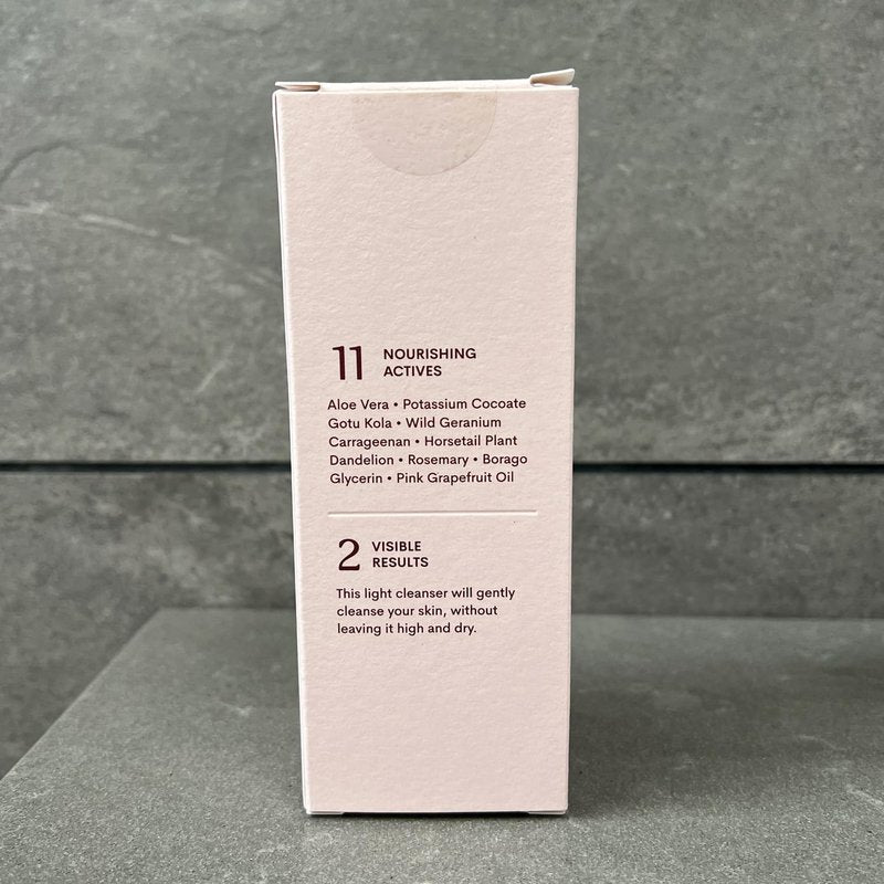 FLEUR & BEE Face Wash - Vegan & Cruelty-Free Daily Cleanser | Gentle, Non-Drying Formula | 3.7 Fl Oz