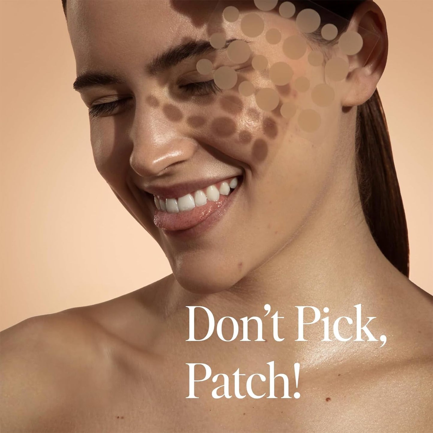 DIME Beauty Power Patch, 72 Count - Hydrocolloid Pimple Patches with Salicylic Acid, Vitamin A & Clove Oil, Acne Spot Treatment Patches, Invisible Zit & Blemish Stickers for Face, Vegan