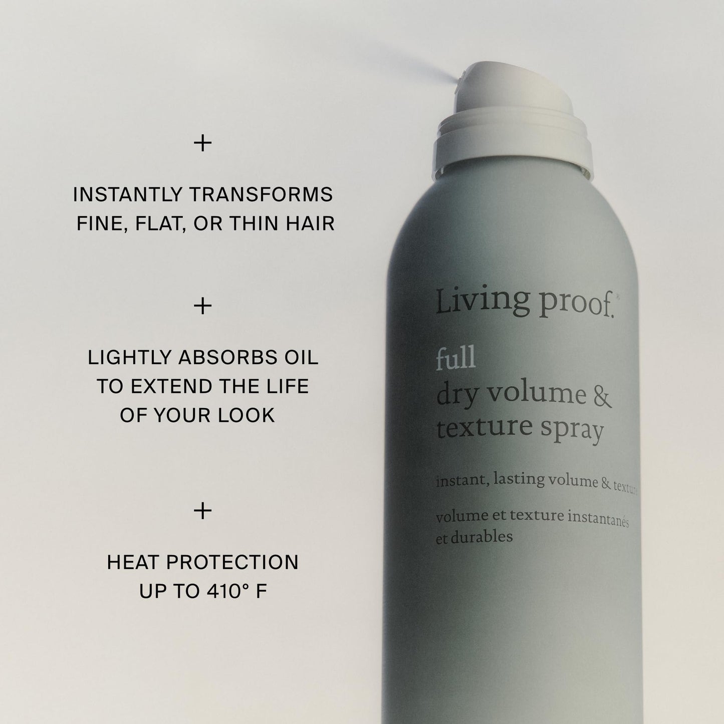 Living Proof Full Dry Volume & Texture Spray, Hair Texture Spray for Women, Adds Volume to Fine Hair