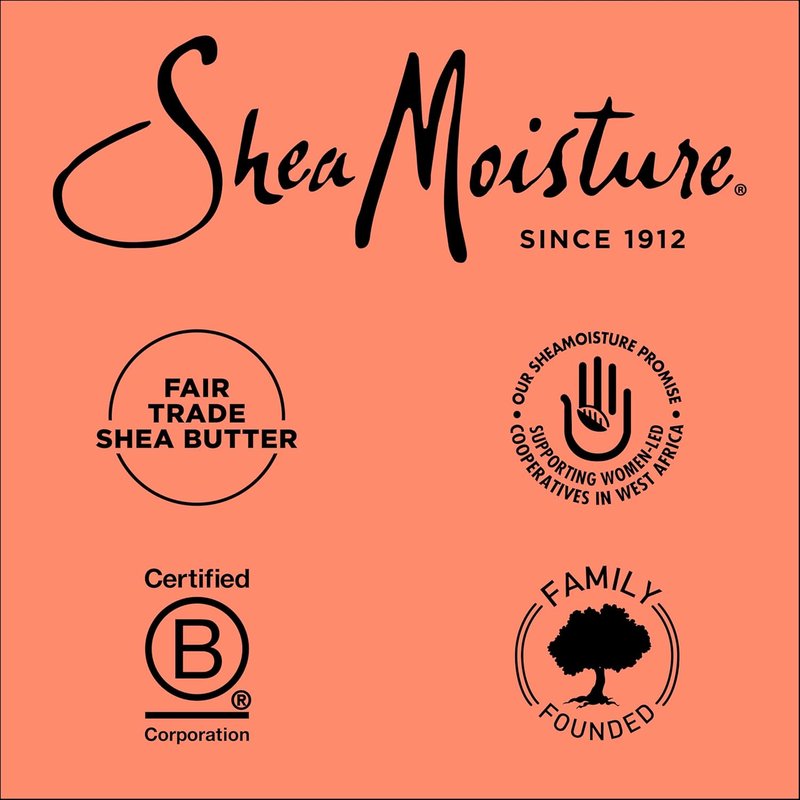 Shea Moisture Curl & Shine Conditioner - Coconut & Hibiscus for Thick Curly Hair | 24 Fl Oz