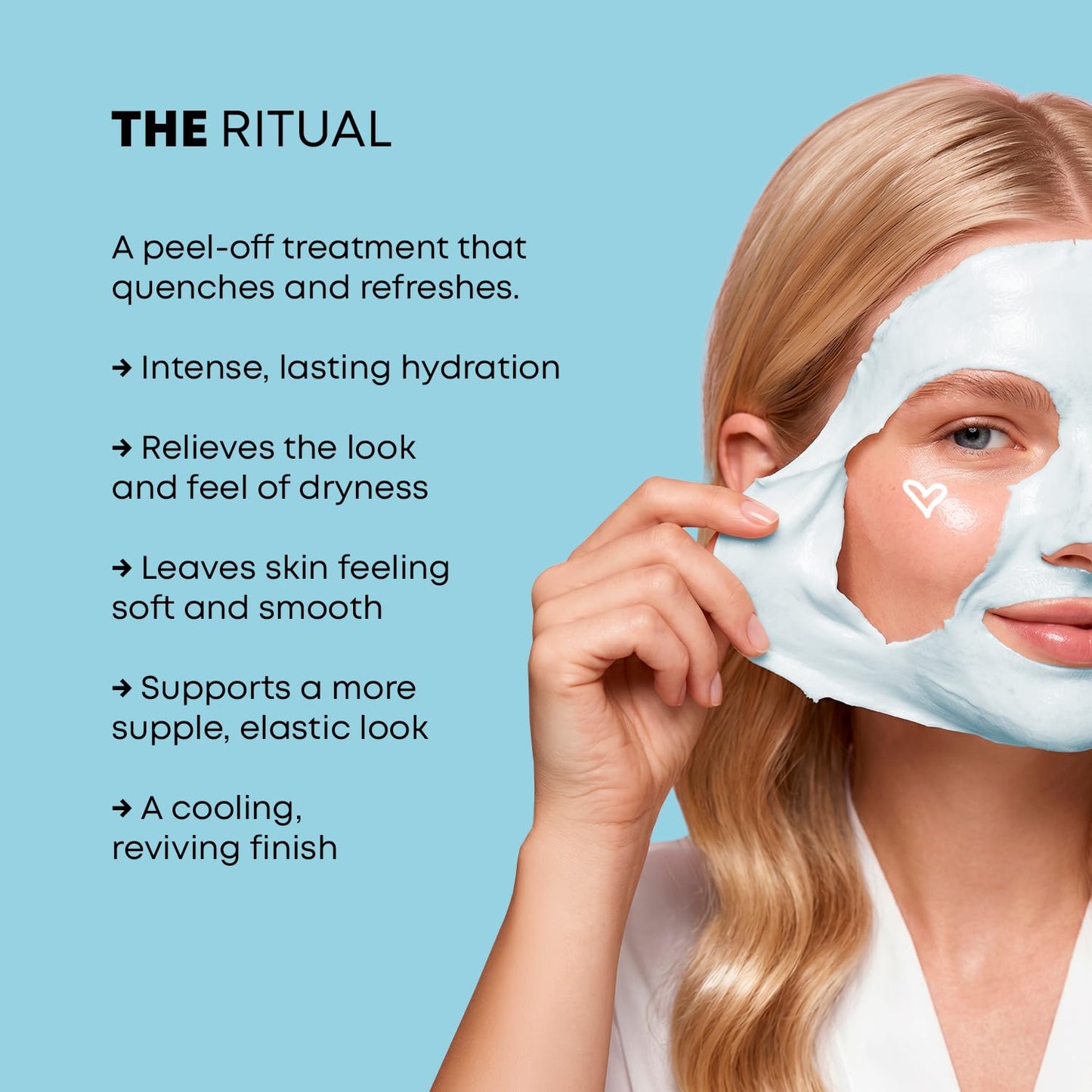 Name Skin Care Alginate Powder Face Mask with Hyaluronic Acid - 2.2lb, 40 Applications - Peel Off Korean Beauty Natural Fascial Skincare - Hydrating Moisturizing Exfoliating Brightening Peeling Kit