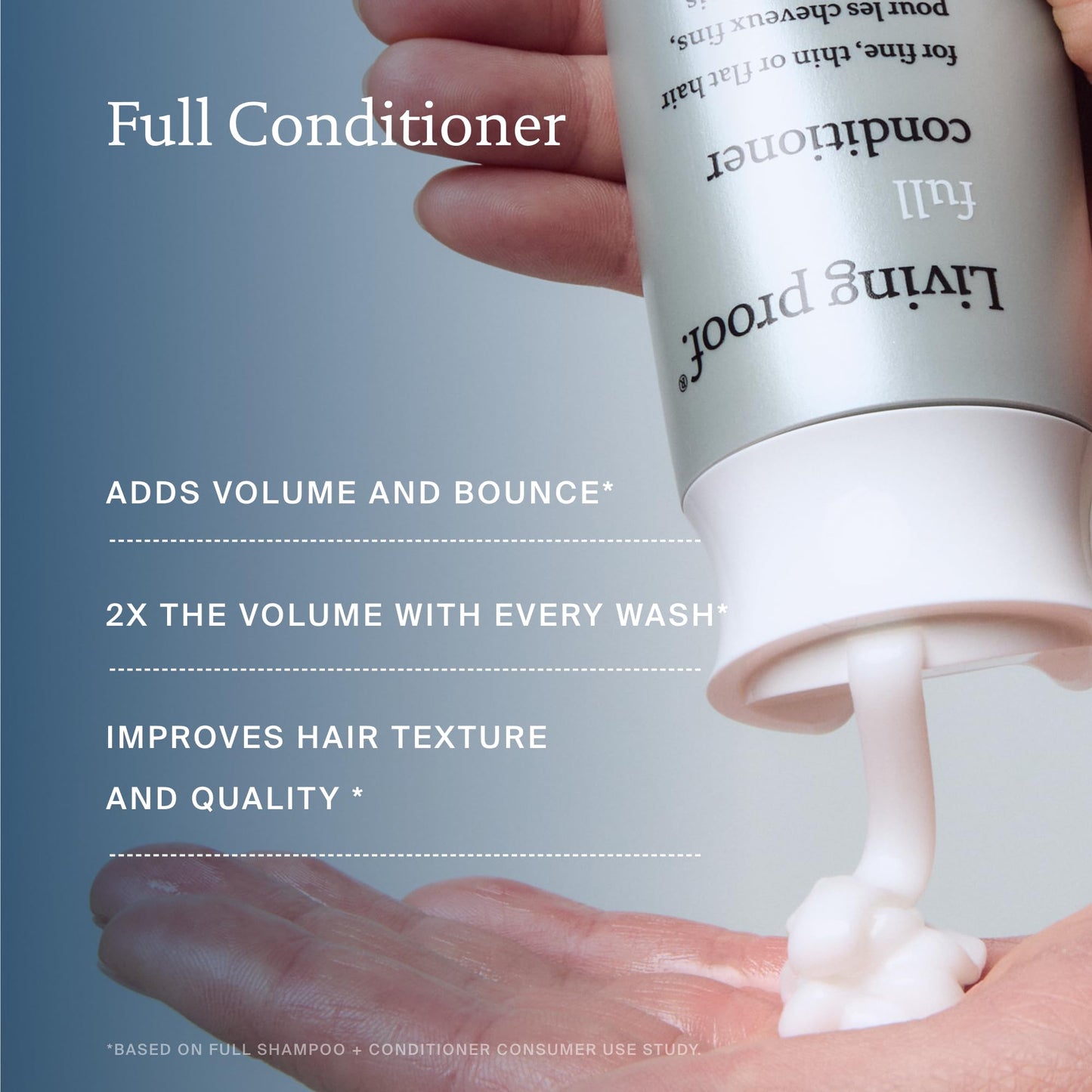 Living proof Travel Size Full Shampoo & Conditioner, and Full Size Dry Volume & Texture Spray Kit ($70 value)