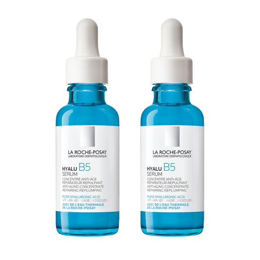 La Roche-Posay Hyalu B5 Pure Hyaluronic Acid Serum for Face, Vitamin B5 + Hyaluronic Acid + Madecassoside, Hydrating Serum Visibly Plumps Skin, Sensitive Skin Safe, Anti Aging, Oil-Free