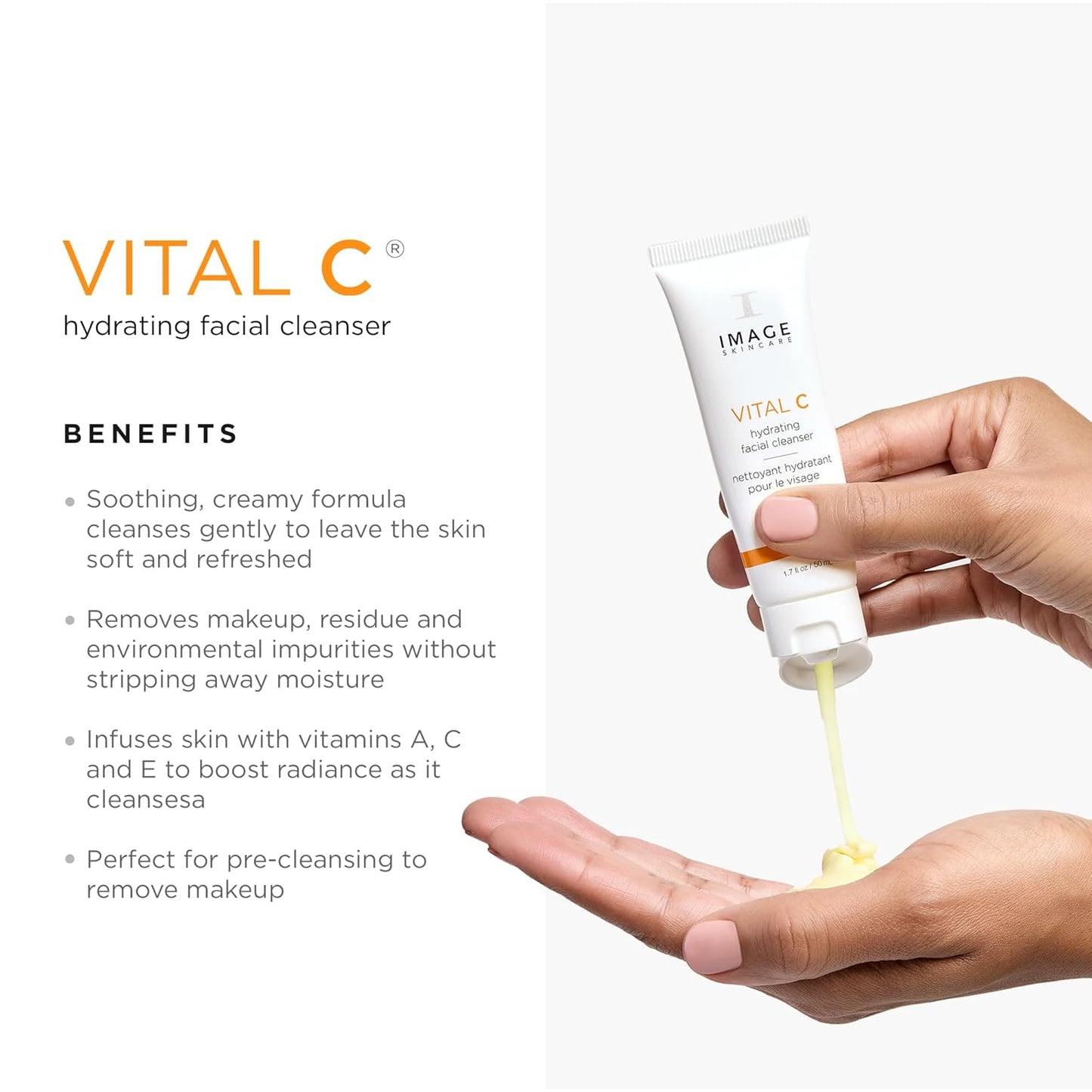 IMAGE Skincare VITAL C Hydrating Face Serum - Brightening Vitamin C & Hyaluronic Acid for Smooth, Youthful Skin
