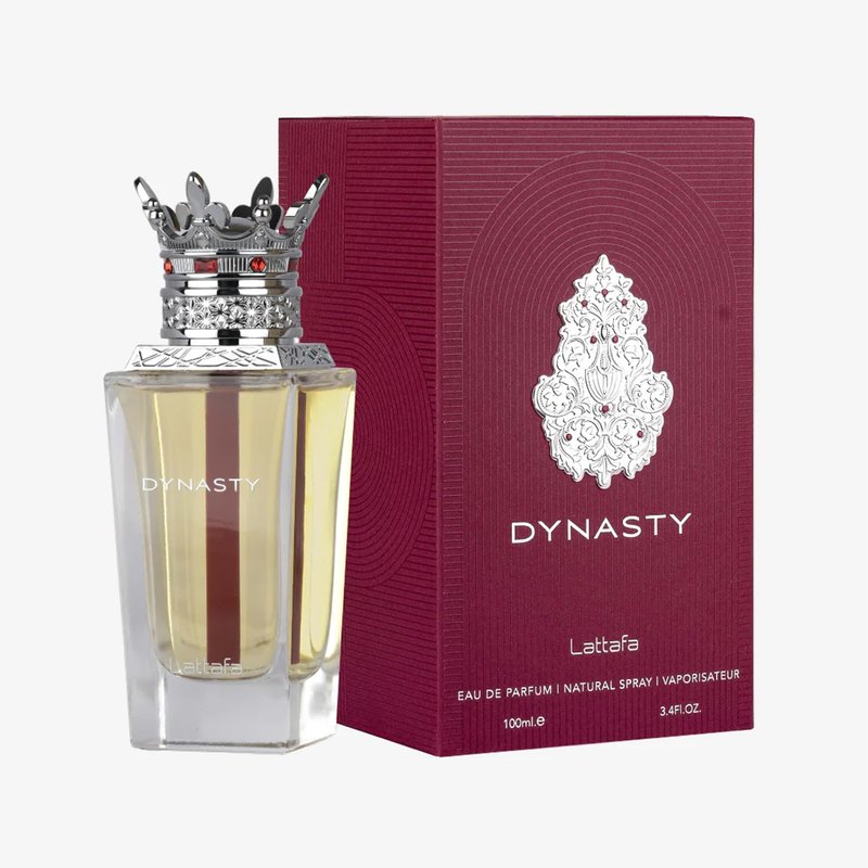 Lattafa Dynasty Eau de Parfum Spray | Fresh, Spicy, Woody Fragrance for Unisex - 3.4 Ounce (100 ml)