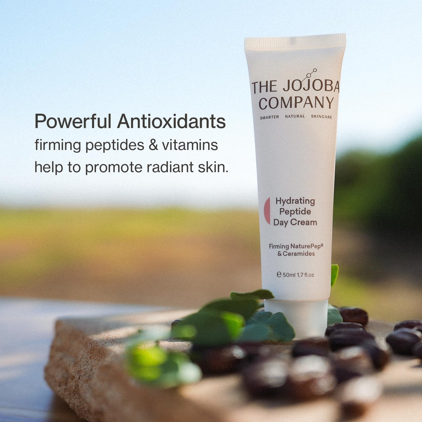 Jojoba The Company Hydrating Day Cream – Anti-Aging Face Moisturizer for Dry, Oily & Sensitive Skin – Natural Skincare Oil – Fast-Absorbing, Nourishing Formula – 50ml